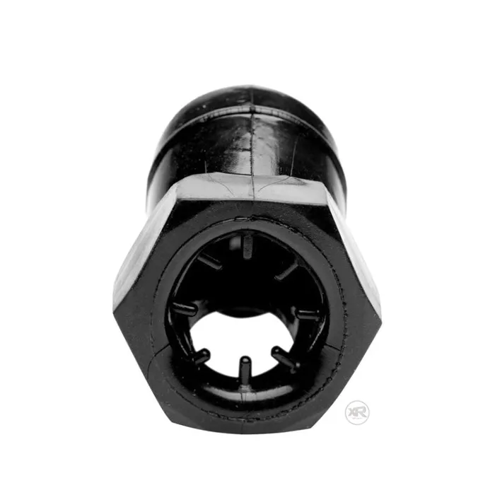 Male Sex Toys | XR Brands Master Series Master Series Detained - Black Restrictive Chastity Cage
