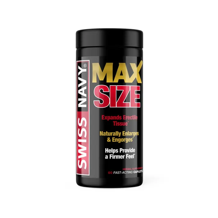 Max Size 60 Count Bottle MD Science Lab Male Sex Toys