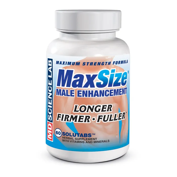 Max Size - 60 Count Bottle | M.D. Science Lab Male Sex Toys Max Size - 60 Count Bottle | M.D. Science Lab Male Sex Toys