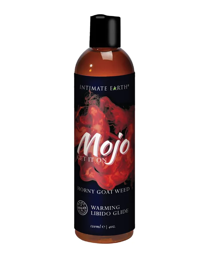 Mojo Horny Goat Weed Warming Libido Glide 4oz Intimate Earth Female Sex Toys