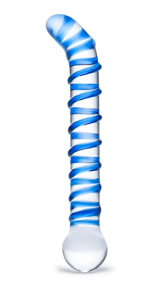 Mr Swirly 65 Inch GSpot Glass Dildo Glas Dildos