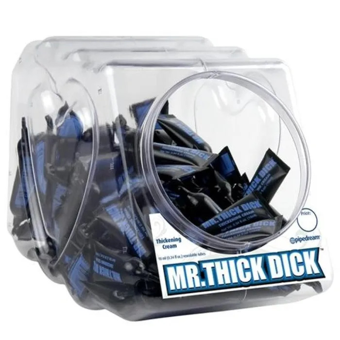 Mr Thick Dick 10ml 100 Count Fishbowl Pipedream Vibrators