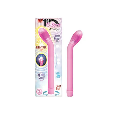 My 1st GSpot Light Up Massager MS WP Pink Novelties By Nasswalk Vibrators