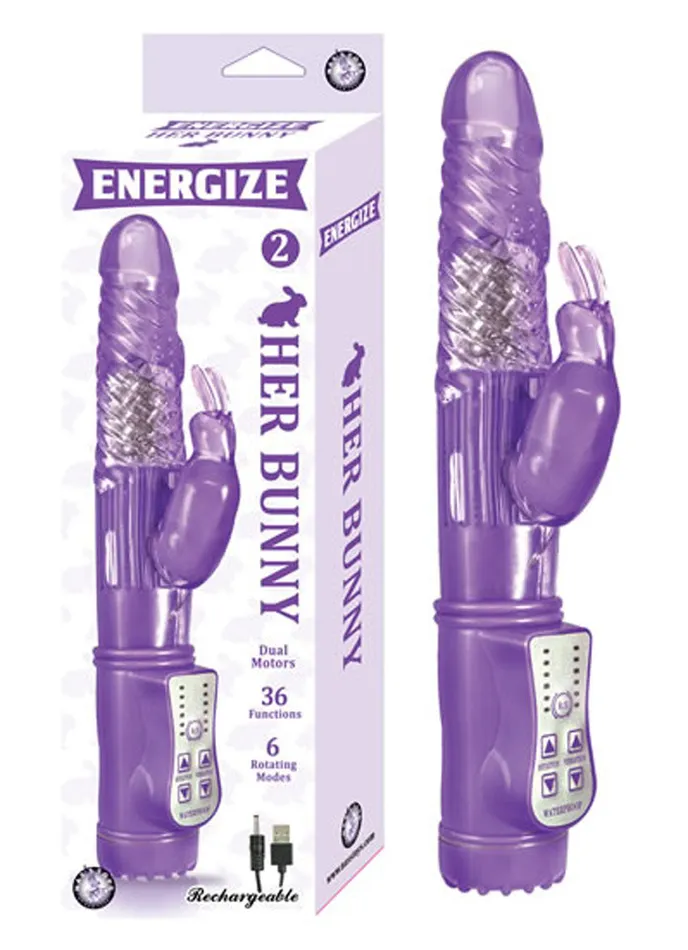 Nasstoys Energize Her Bunny 2 - Purple | Nasstoys Vibrators