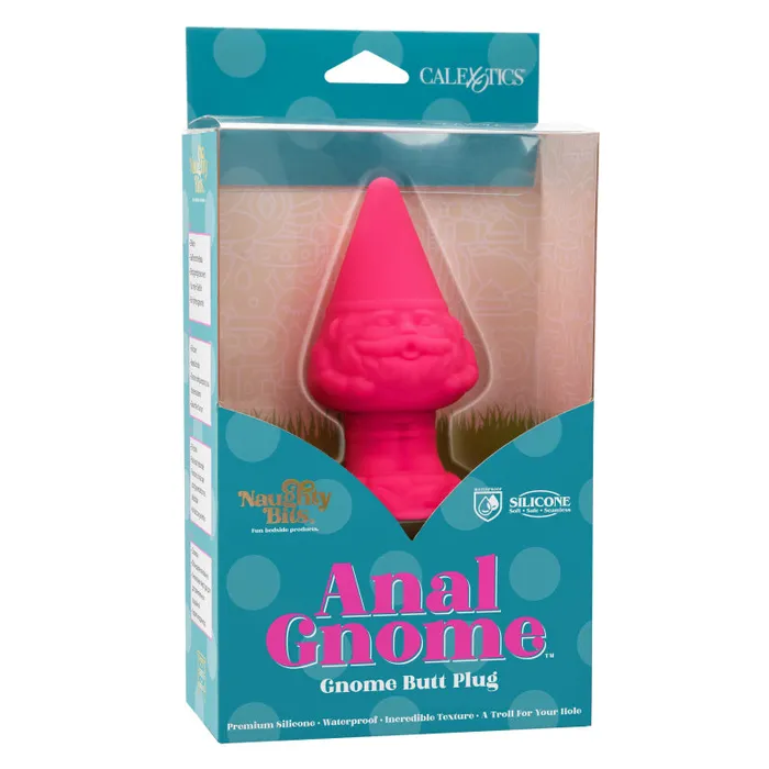 Naughty Bits Anal Gnome Gnome Butt Plug Pink Calexotics Anal