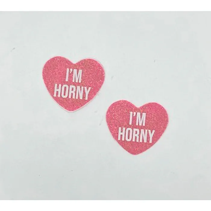 Neva Nude im Horny Berry Candy Heart Pasties Dildos