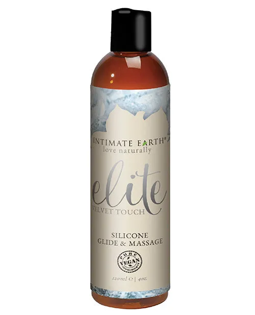 New Earth Trading Couples Intimate Earth Elite Velvet Touch Silicone Glide Massage Oil 120ml New Earth Trading Couples Intimate Earth Elite Velvet Touch Silicone Glide Massage Oil 120ml