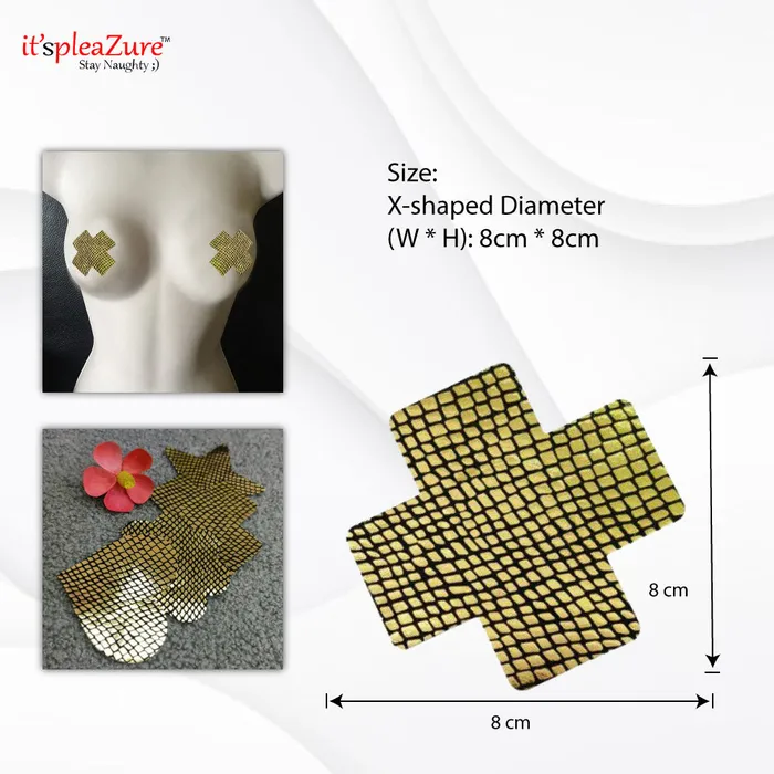 Nipple & Clitoral Toys | ItspleaZure Itspleazure X-shape Nipple Pasty Nipple & Clitoral Toys | ItspleaZure Itspleazure X-shape Nipple Pasty