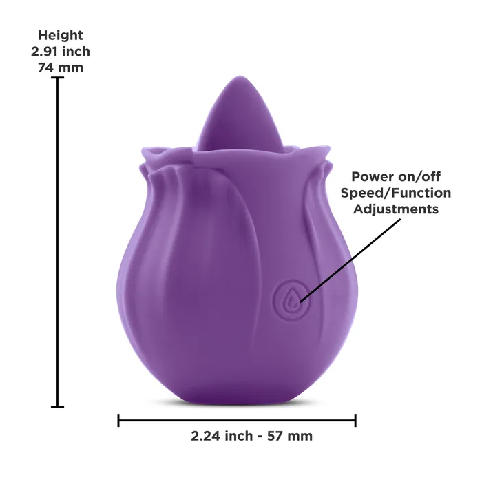 NS Novelties Kiss Purple Tongue Vibrator | NS Novelties Vibrators