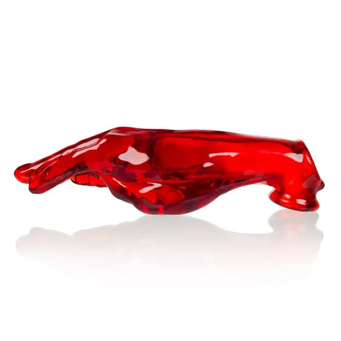 Oxballs Anal HandJob Cocksheath Clear Red