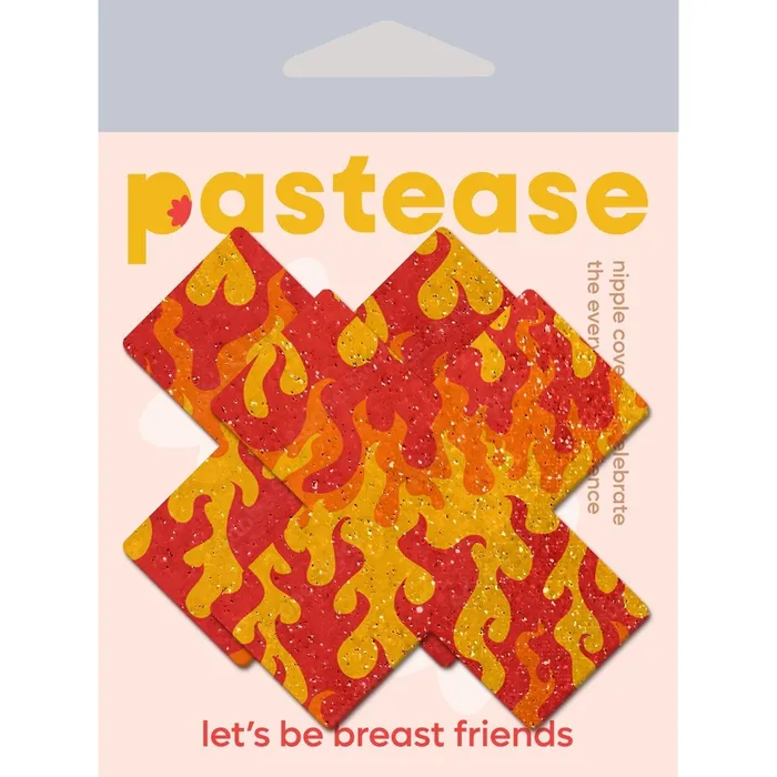Pastease Flaming Sparkle Cross | Pastease Female Sex Toys