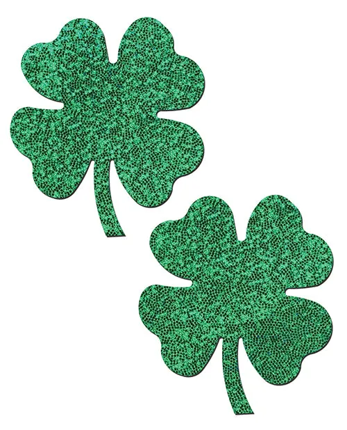 Pastease Pastease Four Leaf Clover: Glittering Green Shamrocks | Vibrators