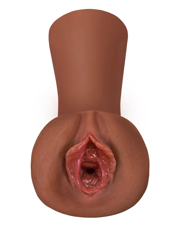 PDX Brands Male Sex Toys Extreme Wet Pussies Juicy Snatch Brown