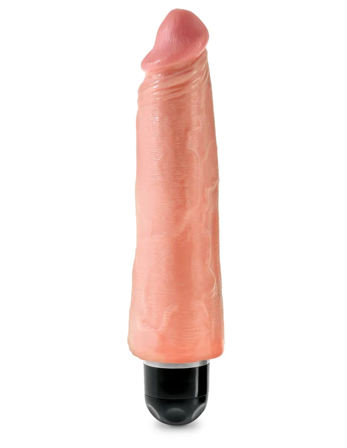 Pipedream Dildos King Cock 8 Vibrating Stiffy Flesh
