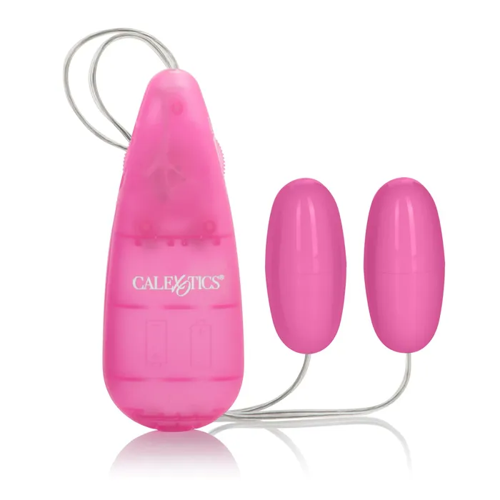 Pocket Exotics Vibrating Double Pink Passion Bullets - Pink | CalExotics Vibrators Pocket Exotics Vibrating Double Pink Passion Bullets - Pink | CalExotics Vibrators