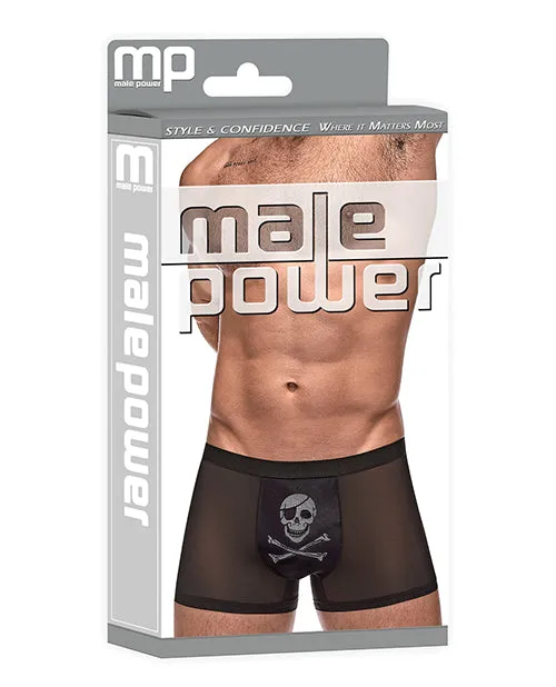 Private Screening Micro Mesh & Modal Skull Pouch Short Black | Comme Ci Comme Ca Anal Private Screening Micro Mesh & Modal Skull Pouch Short Black | Comme Ci Comme Ca Anal