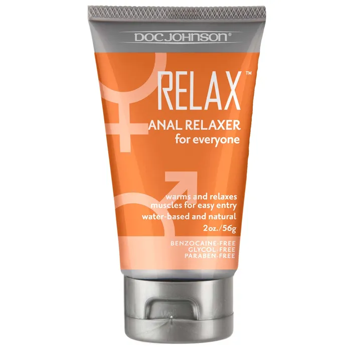 Relax Anal Relaxer for Everyone 2 Oz Boxed Doc Johnson Anal