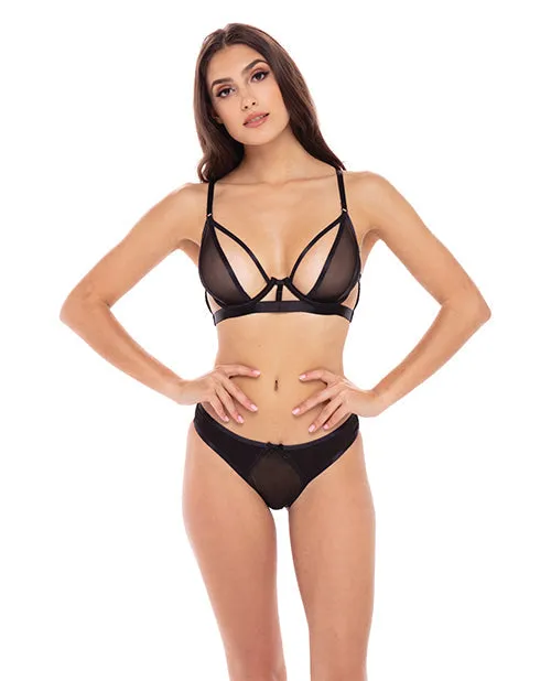 Ren Rof Female Sex Toys Rene Rofe New In Town Bra Panty Black