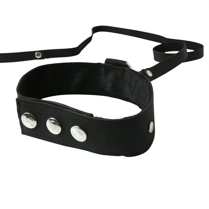Restraints Sport Sheets Premium Leather Leash Collar