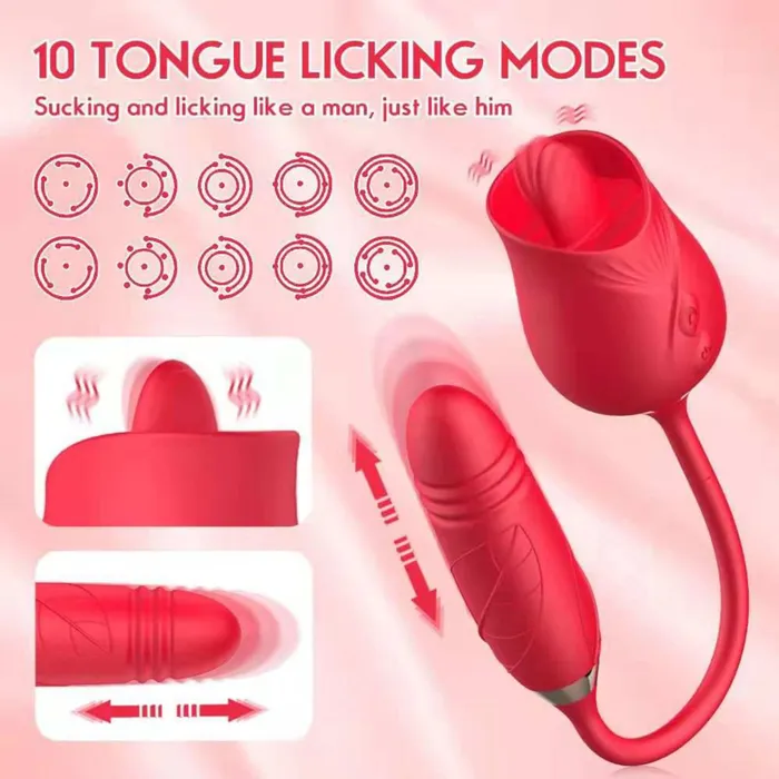 Rose Licking Vibrator Shenzhen Kovida Medical Products Co Ltd Vibrators