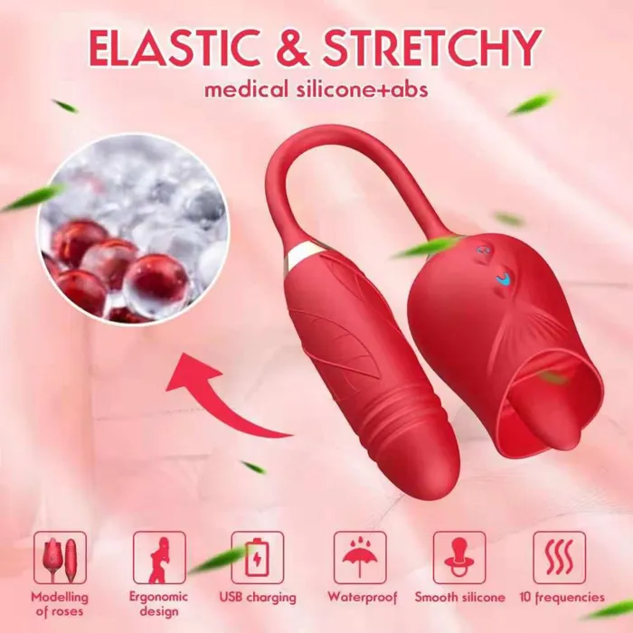 Rose Licking Vibrator | Shenzhen Kovida Medical Products Co., Ltd. Vibrators