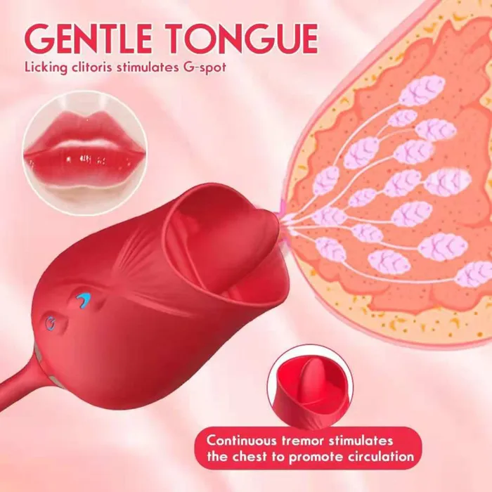 Rose Licking Vibrator | Shenzhen Kovida Medical Products Co., Ltd. Vibrators