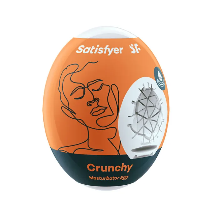Satisfyer Male Sex Toys Satisfyer Masturbator Egg Crunchy9043408