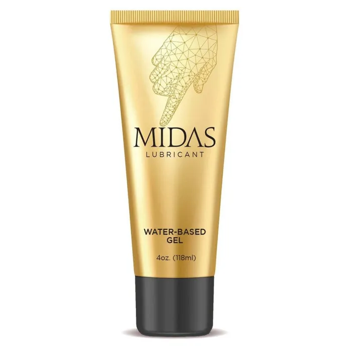 Sexual Health Wellbeing Little Genie Midas Lubricant WaterBased Gel 4 Fl Oz