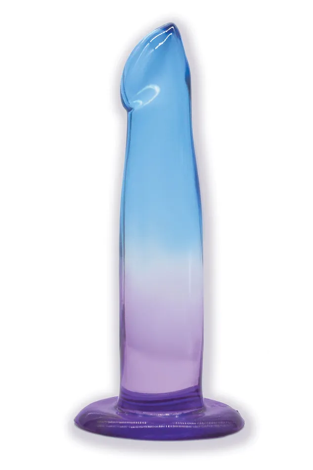 Shades 625 GSpot Jelly Tpr Gradient Dong Blue and Purple Icon Brands Vibrators Shades 625 GSpot Jelly Tpr Gradient Dong Blue and Purple Icon Brands Vibrators