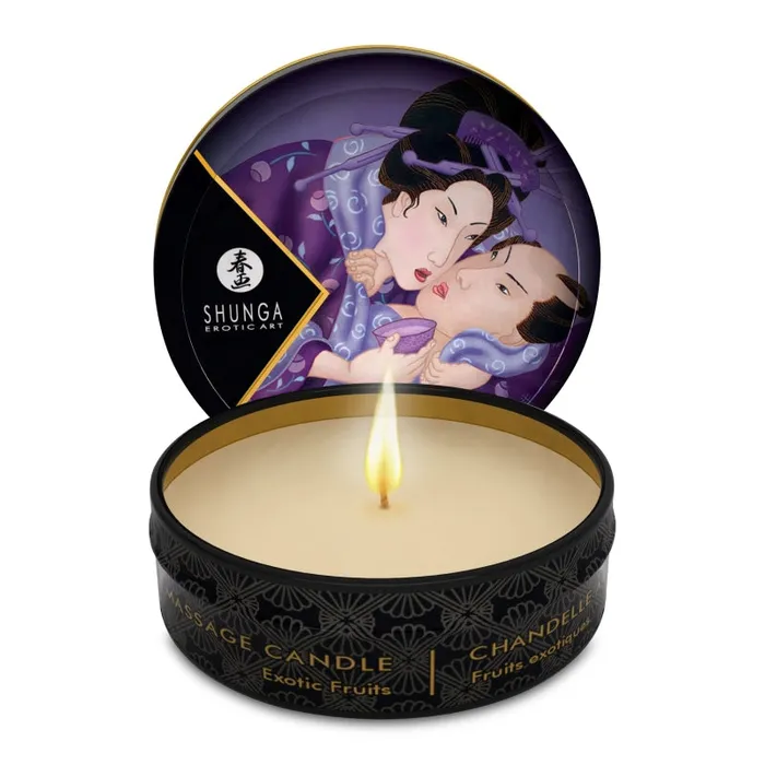Shunga Couples Mini Massage Candle Libido Exotic Fruits 1 Fl Oz