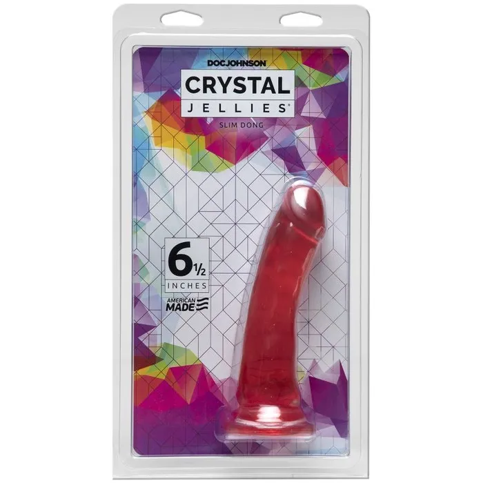 Slim Dong 6.5 in Pink | Crystal Jellies Dildos