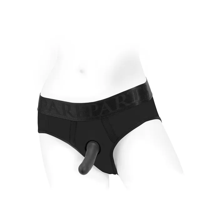SpareParts HardWear Anal | SpareParts Tomboi Harness Black/Black Nylon - Small