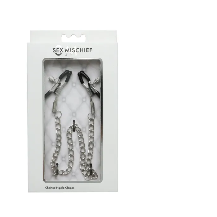 Sportsheets Couples Sex and Mischief Chained Nipple Clamps