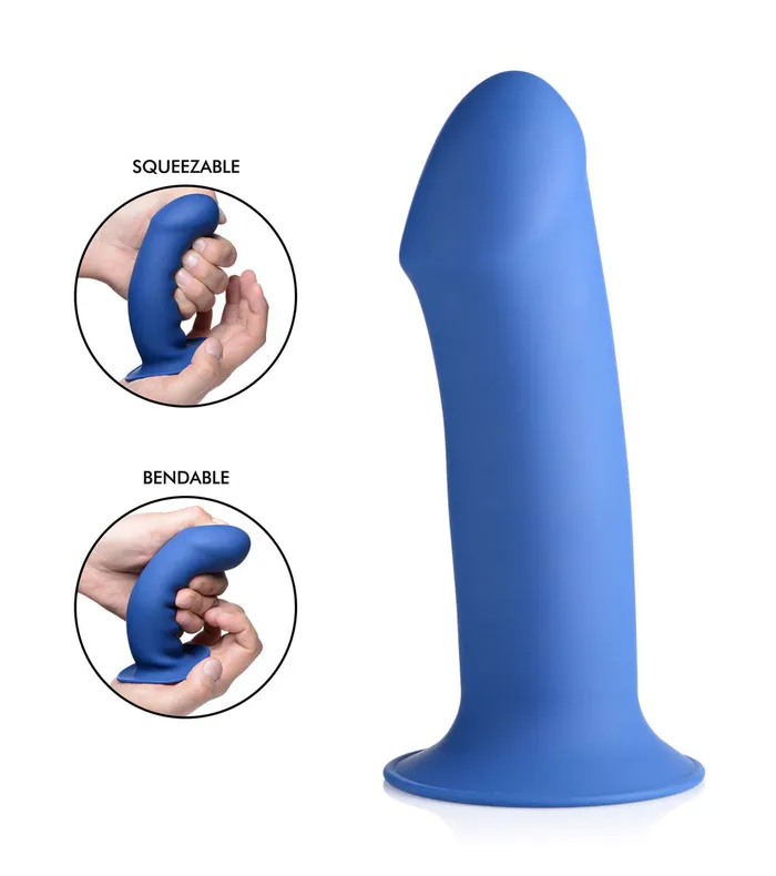 Squeezable Thick Phallic Dildo | XR Brands Female Sex Toys Squeezable Thick Phallic Dildo | XR Brands Female Sex Toys