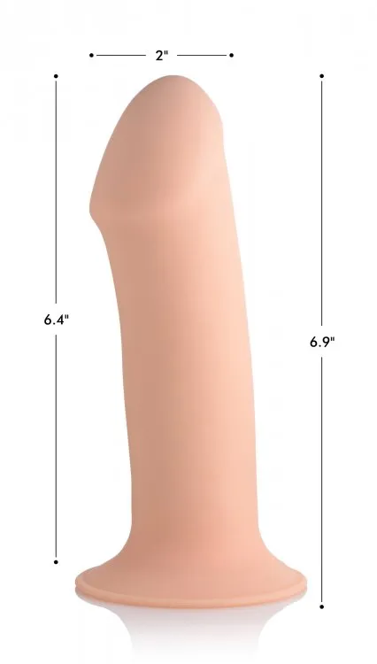 Squeezable Thick Phallic Dildo | XR Brands Female Sex Toys Squeezable Thick Phallic Dildo | XR Brands Female Sex Toys