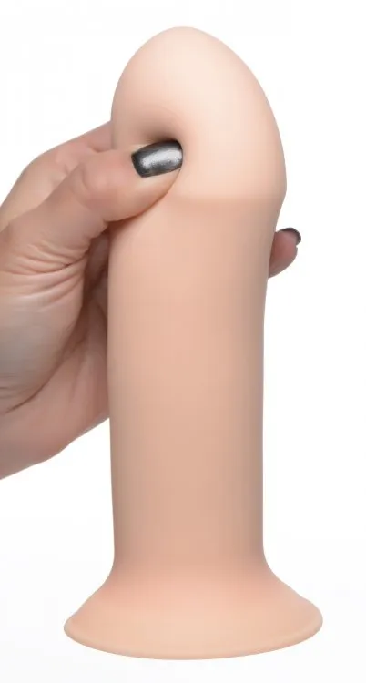 Squeezable Thick Phallic Dildo | XR Brands Female Sex Toys Squeezable Thick Phallic Dildo | XR Brands Female Sex Toys