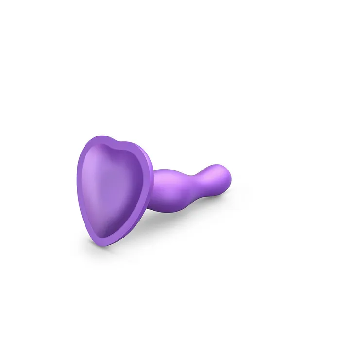 Strap-On-Me Curvy Plug Dildo Metallic Purple - Medium | Strap-On-Me Female Sex Toys