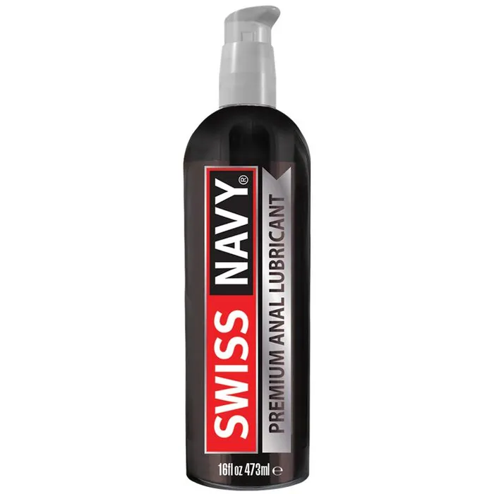 Swiss Navy Anal Swiss Navy Premium Anal Lubricant Premium Silicone Anal Lubricant 473 ml 16 oz Bottle