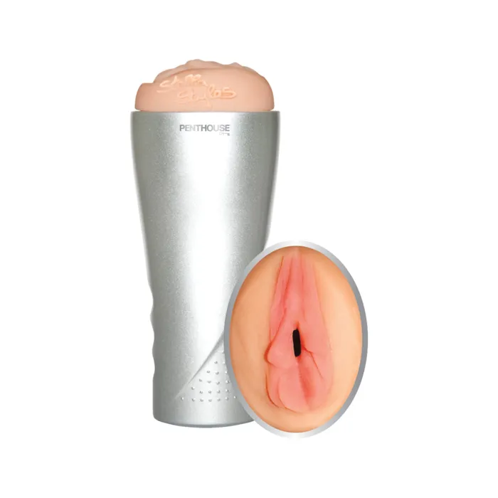 Topco Male Sex Toys Penthouse Toys Deluxe Cyberskin Stroker Stella Styles