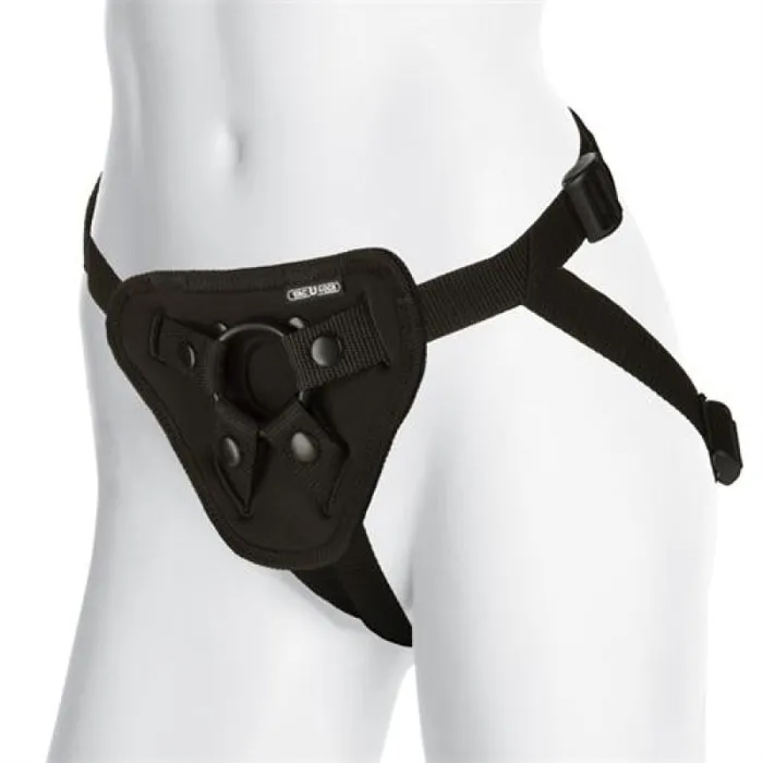 VacULock Platinum Edition Luxe Harness Black Doc Johnson Female Sex Toys