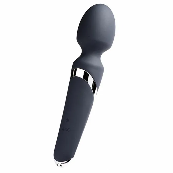 VeDO Vibrators | Wanda Rechargeable Wand - Just Black VeDO Vibrators | Wanda Rechargeable Wand - Just Black