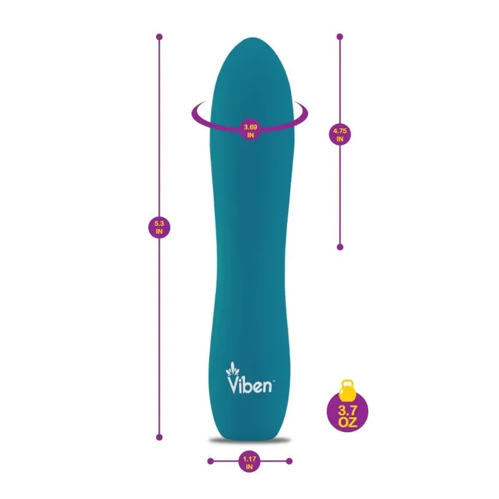 Viben Toys Female Sex Toys | Vivacious - Intense 10-Fuction Bullet - Ocean Viben Toys Female Sex Toys | Vivacious - Intense 10-Fuction Bullet - Ocean