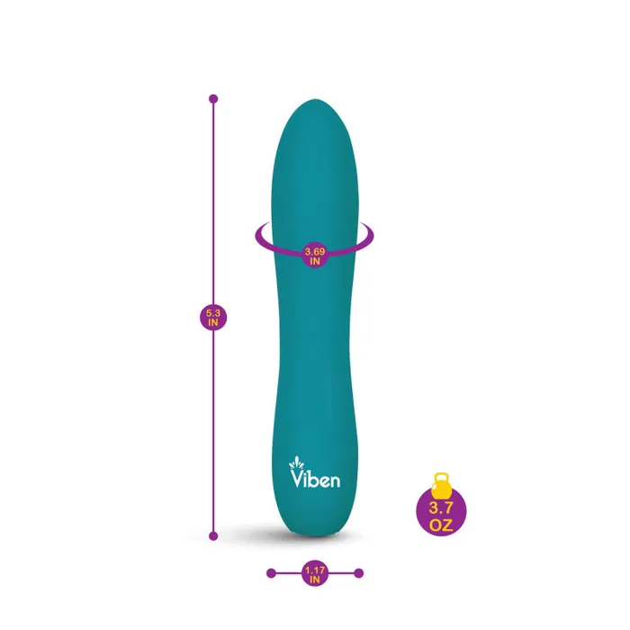 Viben Toys Female Sex Toys | Vivacious - Intense 10-Fuction Bullet - Ocean Viben Toys Female Sex Toys | Vivacious - Intense 10-Fuction Bullet - Ocean