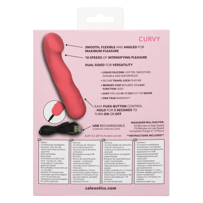 Vibrators | CalExotics Liquid Silicone Pixies - Pink