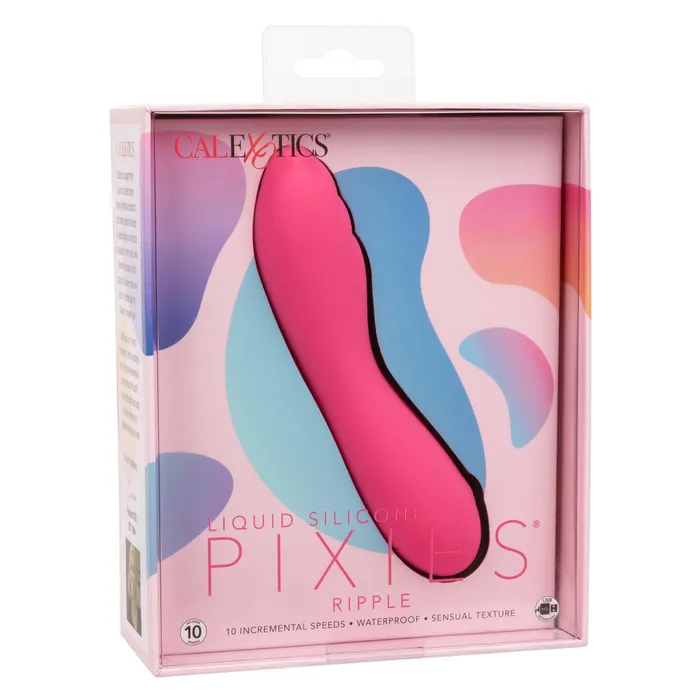 Vibrators | CalExotics Liquid Silicone Pixies - Pink