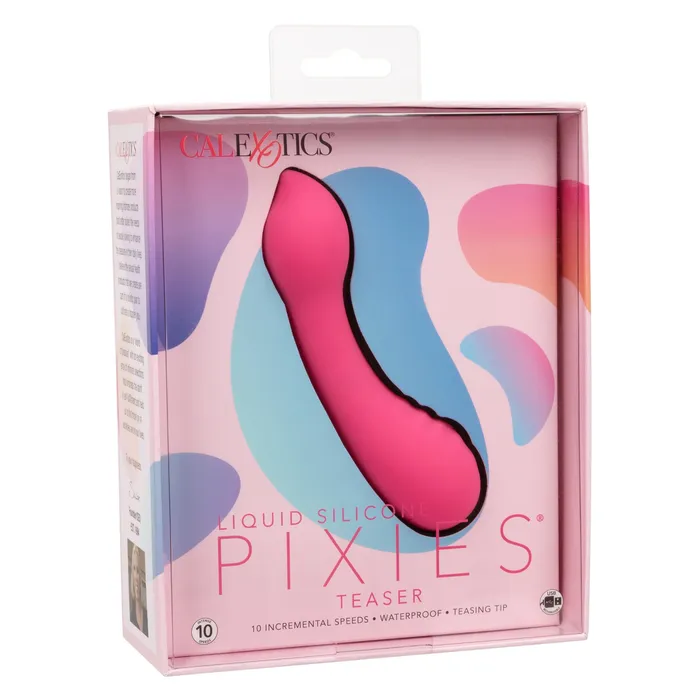 Vibrators | CalExotics Liquid Silicone Pixies - Pink
