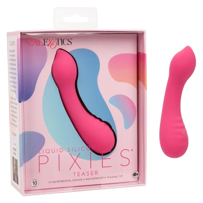 Vibrators | CalExotics Liquid Silicone Pixies - Pink