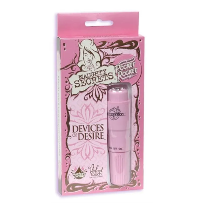 Vibrators Doc Johnson Naughty Secrets Pocket Rocket Pink