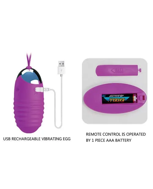 Vibrators | Liaoyang Baile Health Care Produ 12 Function Remote Egg Vibrator - Pretty Love