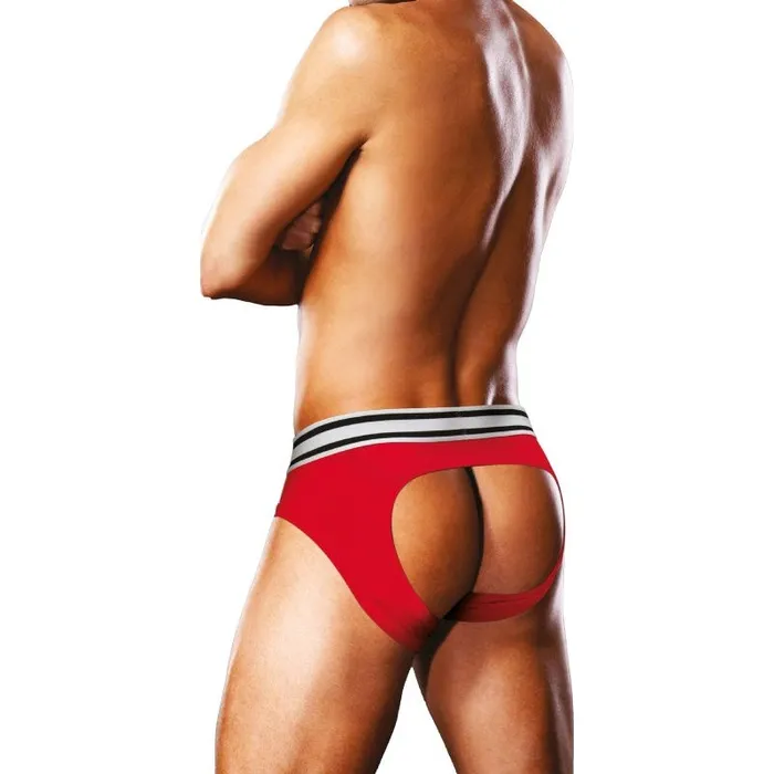 Vibrators | Prowler Prowler Open Back Brief Red/White